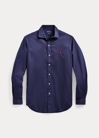 Men's Polo Ralph Lauren Classic Fit Twill Shirts | 136485KZV